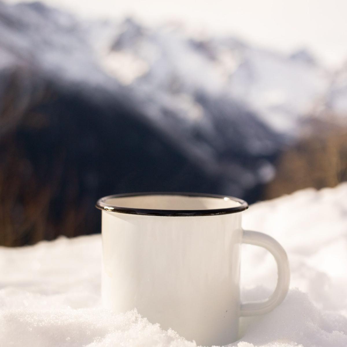 Campfire Enamel Mug